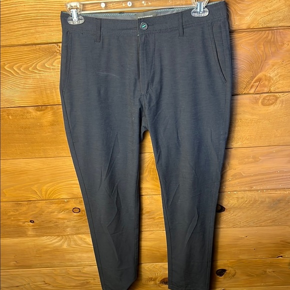 LinkSoul Men’s CHINO BOARDWALKER PANT dark blue soft stretch 31r x31 Lightweight - Picture 1 of 9